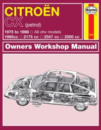 Book Cover for Citroen CX Owner's Workshop Manual by 