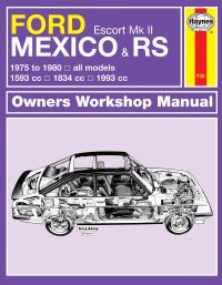 Book Cover for Ford Escort & Mexico RS Mk 2 Owner's Workshop Manual by 