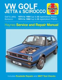 Book Cover for VW Golf, Jetta & Scirocco Owners Workshop Manual by 