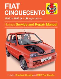Book Cover for Fiat Cinquecento Owner's Workshop Manual by 