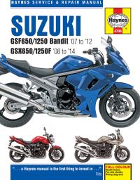 Book Cover for Suzuki GSF650/1250 Bandit & GSX650/1250F Service & Repair Manual by Phil Mather