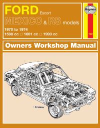 Book Cover for Ford Escort RS Mexico Owner's Workshop Manual by 