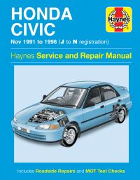 Book Cover for Honda Civic Service & Repair Manual by 