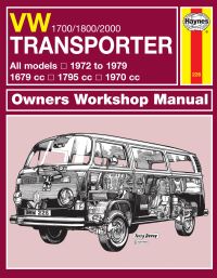 Book Cover for VW Transporter 1700/1800/2000 Owner's Workshop Manual by 