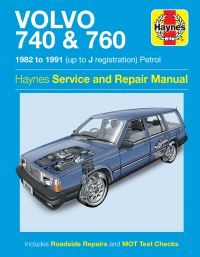 Book Cover for Volvo 740 & 760 Owner's Workshop Manual by 
