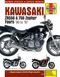 Book Cover for Kawasaki ZR550 & 750 Zephyr Fours (90-97) Service & Repair Manual by Matthew Coombs