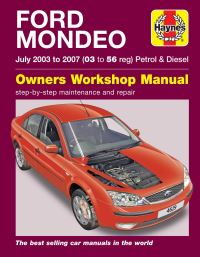 Book Cover for Ford Mondeo Owners Workshop Manual by 