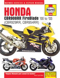 Book Cover for Honda CBR900RR Fireblade Service and Repair Manual by 