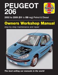 Book Cover for Peugeot 206 Owners Workshop Manual by Pete Gill