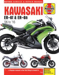 Book Cover for Kawasaki ER-6F (EX650) and ER-6N (ER650) Service & Repair Manual by Paul Mather