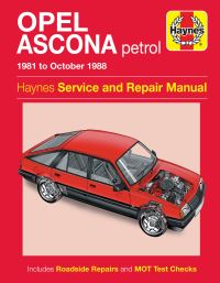 Book Cover for Opel Ascona Service and Repair Manual by 