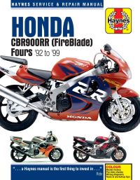 Book Cover for Honda CBR900RR Service and Repair Manual by 