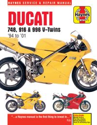 Book Cover for Ducati 748, 916 & 996 Service and Repair Manual by 
