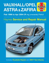 Book Cover for Vauxhall/Opel Astra & Zafira Petrol Service and Repair Manual by 