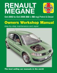 Book Cover for Renault Mégane Service and Repair Manual by 