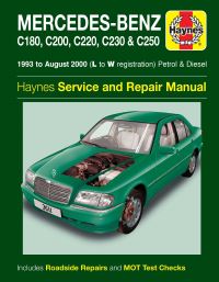 Book Cover for Mercedes C-Class Petrol & Diesel Service and Repair Manual by 