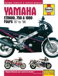 Book Cover for Yamaha FZR 600, 750, 1000 Service and Repair Manual by 
