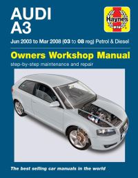 Book Cover for Audi A3 Owners Workshop Manual by Pete Gill