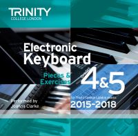 Book Cover for Trinity College London Electronic Keyboard Exam Pieces 2015-18, Grades 4 & 5 (CD Only) by Trinity College London