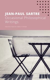 Book Cover for Occasional Philosophical Writings by JeanPaul Sartre