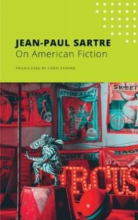 Book Cover for On American Fiction by JeanPaul Sartre