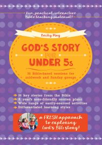 Book Cover for God's Story for Under 5S by Becky May