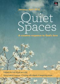 Book Cover for Quiet Spaces January-April 2018 by Sally Smith