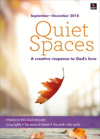 Book Cover for Quiet Spaces, September-December 2018 by Sally Smith