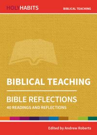 Book Cover for Biblical Teaching. Bible Reflections by Bible Reading Fellowship