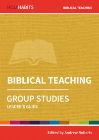 Book Cover for Biblical Teaching. Group Studies by Bible Reading Fellowship