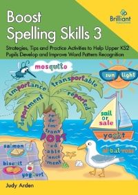 Book Cover for Boost Spelling Skills Book 3 by Judith Arden