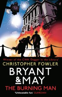 Book Cover for The Burning Man by Christopher Fowler