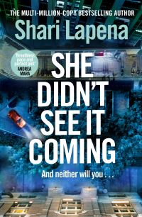 Book Cover for She Didn't See It Coming by Shari Lapena
