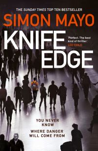 Book Cover for Knife Edge by Simon Mayo