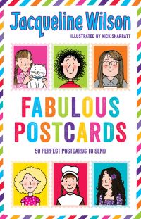Book Cover for Fabulous Postcards by Nick Sharratt