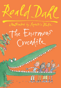 Book Cover for The Enormous Crocodile by Roald Dahl, Quentin Blake