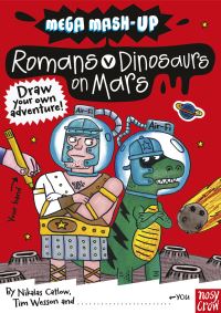 Book Cover for Romans V Dinosaurs on Mars by Nikalas Catlow, Tim Wesson