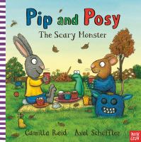 Book Cover for The Scary Monster by Axel Scheffler