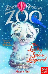 Book Cover for The Lucky Snow Leopard by Amelia Cobb