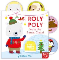 Book Cover for Roly Poly Looks for Santa Claus! by Jannie Ho