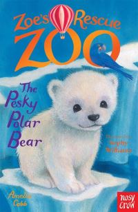 Book Cover for The Pesky Polar Bear by Amelia Cobb
