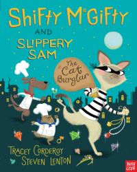 Book Cover for The Cat Burglar by Tracey Corderoy