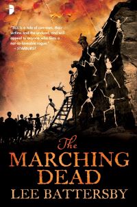 Book Cover for The Marching Dead by Lee Battersby