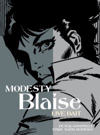Book Cover for Modesty Blaise. Live Bait by Peter ODonnell, Enrique Romero