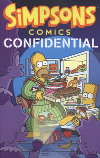 Book Cover for Simpsons Comics Confidential by Matt Groening