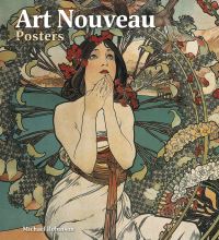 Book Cover for Art Nouveau Posters by Michael Robinson