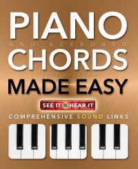 Book Cover for Piano and Keyboard Chords Made Easy by Jake Jackson
