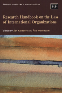 Book Cover for Research Handbook on the Law of International Organizations by Jan Klabbers