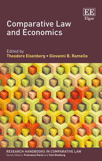 Book Cover for Comparative Law and Economics by Giovanni Battista Ramello, Theodore Eisenberg