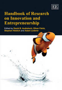 Book Cover for Handbook of Research on Innovation and Entrepreneurship by David B Audretsch